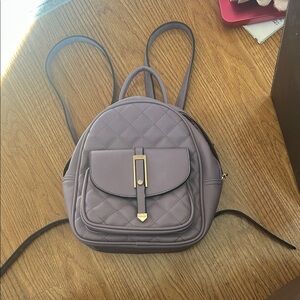 Mini Purple Backpack used